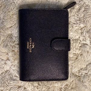 Coach blue medium wallet